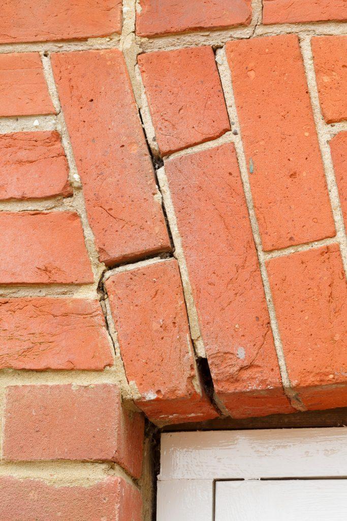 Cracked and Loose Brickwork - Chartered Surveyors - RICS Regulated